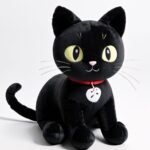 Pluszowy kotek czarny